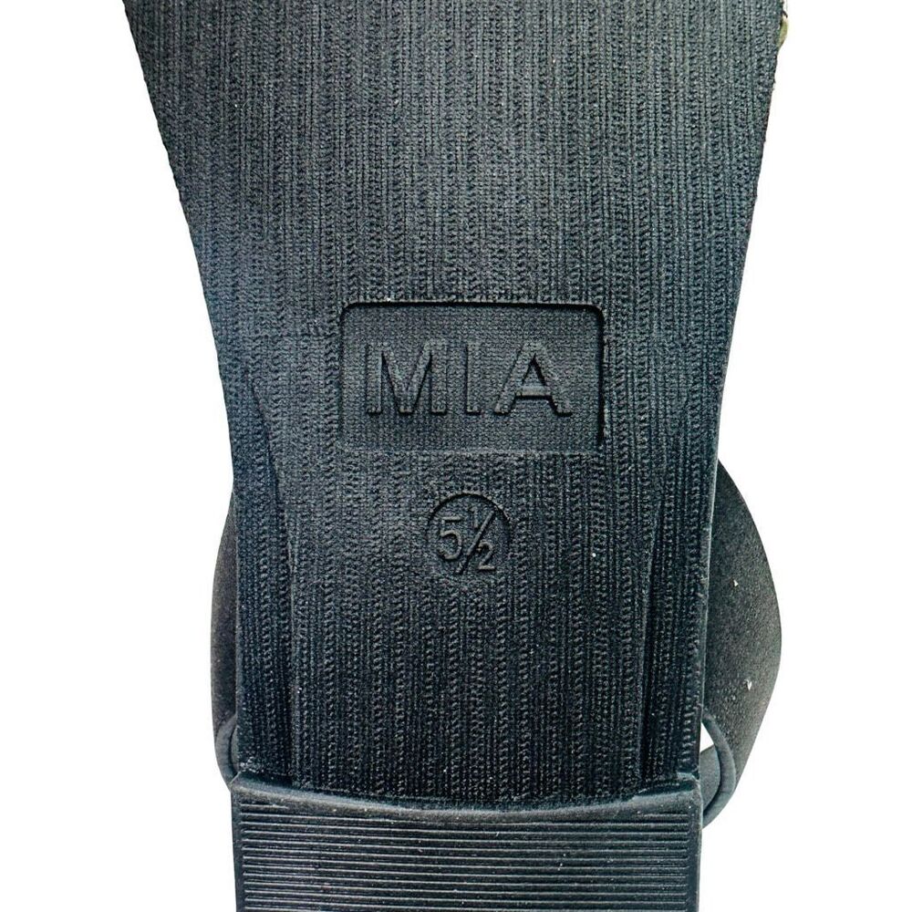 MIA Lydya Leopard Print Elastic Strap Sandals - S… - image 7